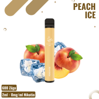 Elf Bar 600 - Peach Ice - Nikotinfreie Einweg Vape