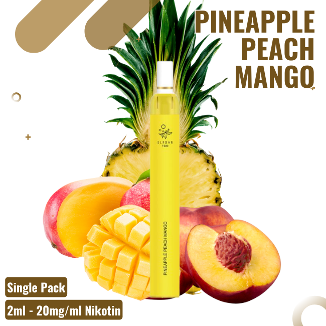 Elf Bar Vape T600 - Pineapple Peach Mango - Einweg...