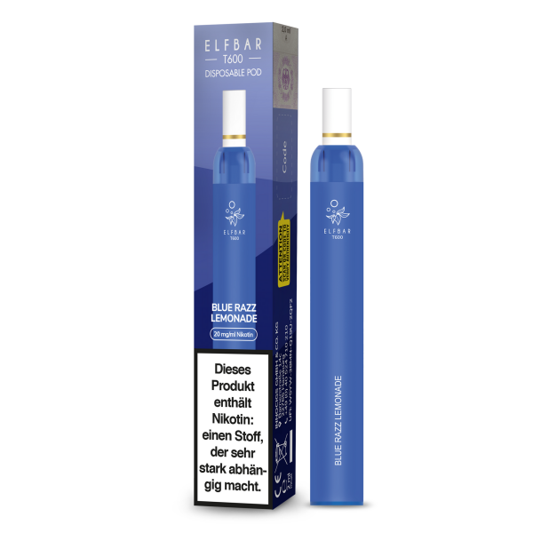 Elf Bar Vape T600 - Blue Razz Lemonade - Einweg E-Zigarette mit Filter