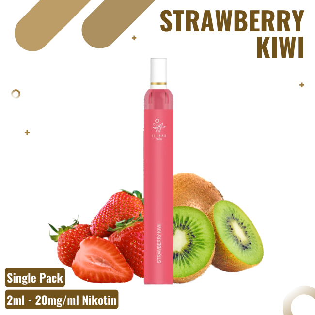 Elf Bar Vape T600 - Strawberry Kiwi - Einweg E-Zigarette...