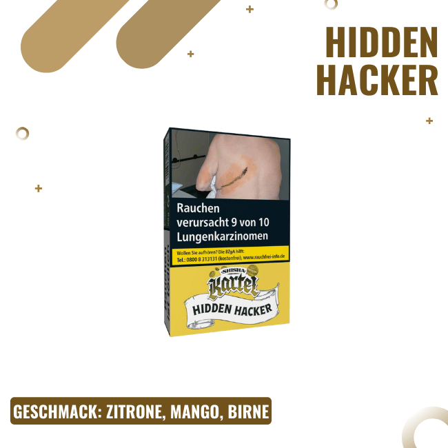 Shisha Kartel 25g - Hidden Hacker