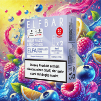 Elf Bar ELFA POD - Blue Razz Lemonade - Mehrweg E-Zigarette