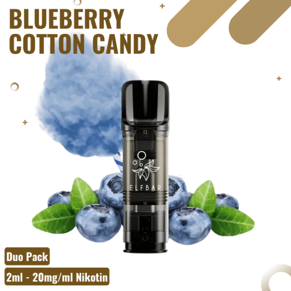 Elf Bar ELFA POD - Blueberry Cotton Candy