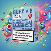 Elf Bar ELFA POD - Blueberry Sour Raspberry