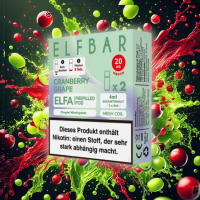 Elf Bar ELFA POD - Cranberry Grape - Mehrweg E-Zigarette