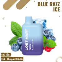 Lost Mary BM600 - Blue Razz Ice