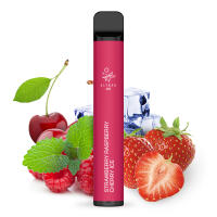 Elf Bar 600 - Strawberry Raspberry Cherry Ice - Einweg E-Shisha - mit Nikotin - bis zu 600 Z&uuml;ge