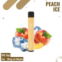 Elf Bar 600 - Peach Ice - Einweg E-Shisha - mit Nikotin -...