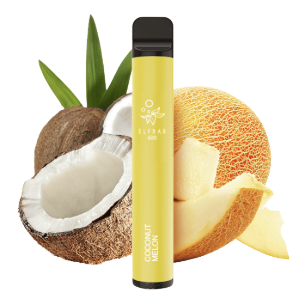 Elf Bar 600 - Coconut Melon | Einweg Vape, 6,49