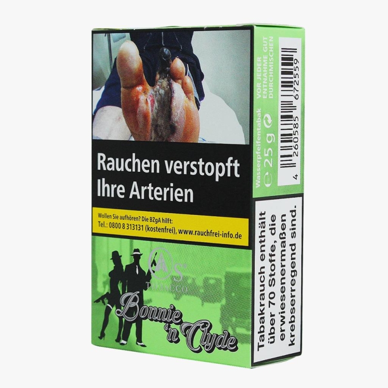 Os Tobacco 25g - Bonnien Clyde