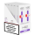 HQD VAPE 600 - Grapey - 10er Packung - Einweg E-Shisha