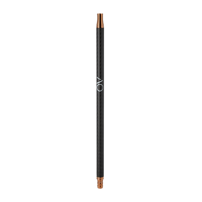 AO Carbon Mundstück Matt Schwarz Edelstahl V2A - Rose Gold