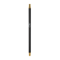AO Carbon Mundstück Matt Schwarz Edelstahl V2A - Gold
