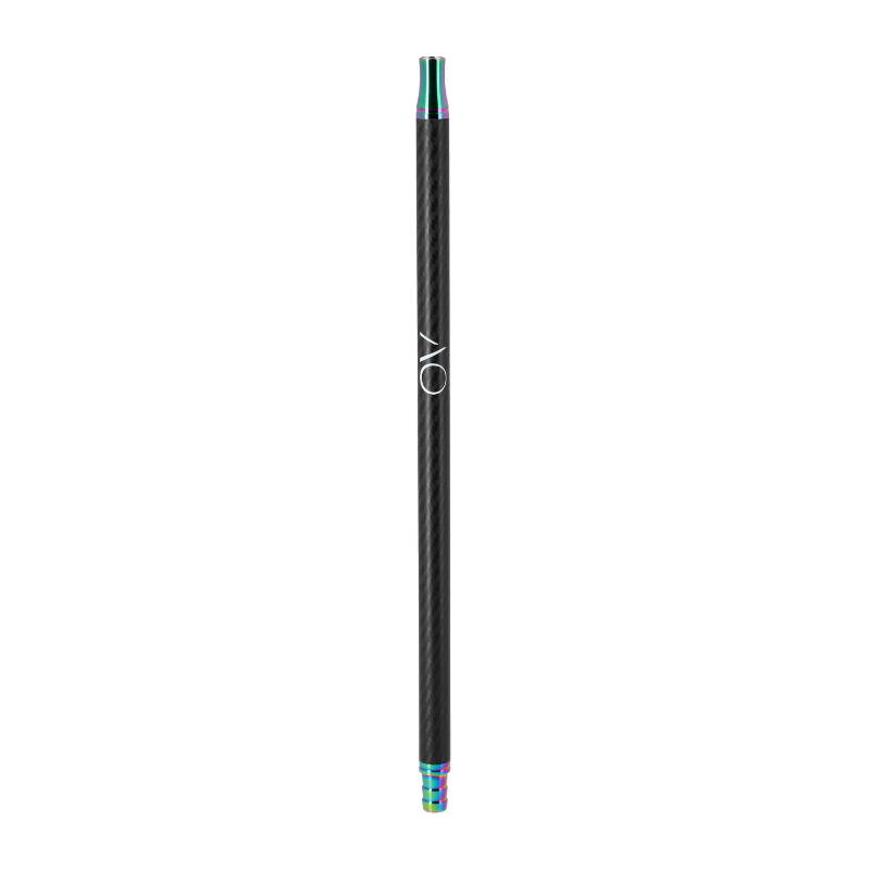 AO Carbon Mundstück Matt Schwarz Edelstahl V2A - Rainbow