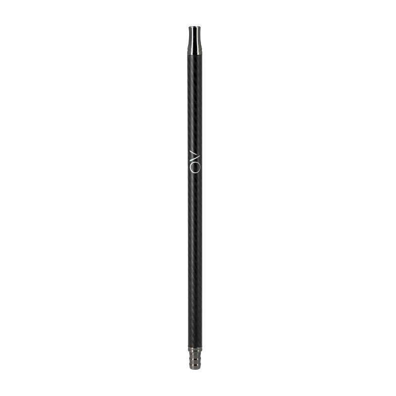 AO Carbon Mundstück Matt Schwarz Edelstahl V2A - Gun Metal