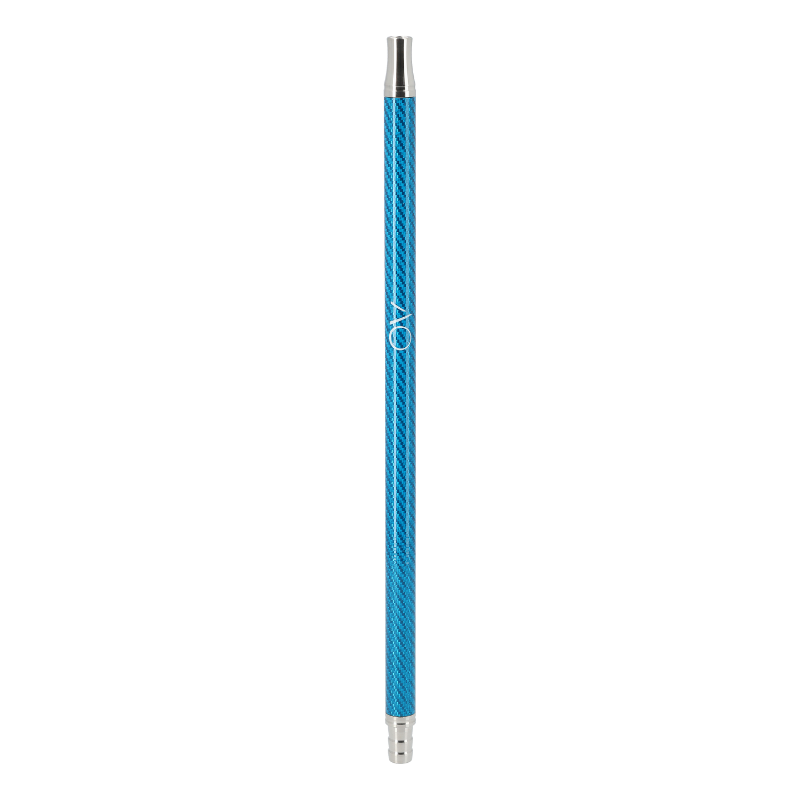 AO Carbon Mundstück Edelstahl V2A - Hellblau