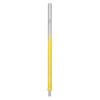 AO Glasmundstück Colored Round - Gelb