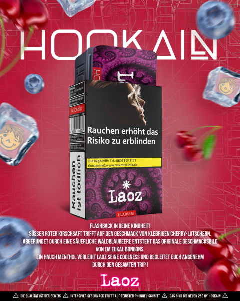 Hookain Tabak 25g - Laoz