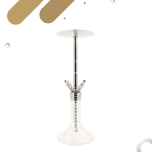 WD Hookah - X40A-1 Edelstahl