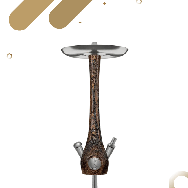 Wookah - Body Holz & Edelstahl - QLS - Grom / Wenge