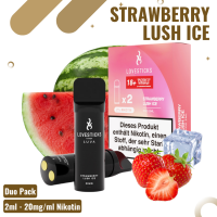 Lovestick Luva Pods - Strawberry Lush Ice - 2er Pack -...