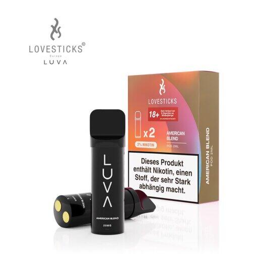 Lovesticks Luva Pods - American Blend - 2er Pack - 20mg/ml