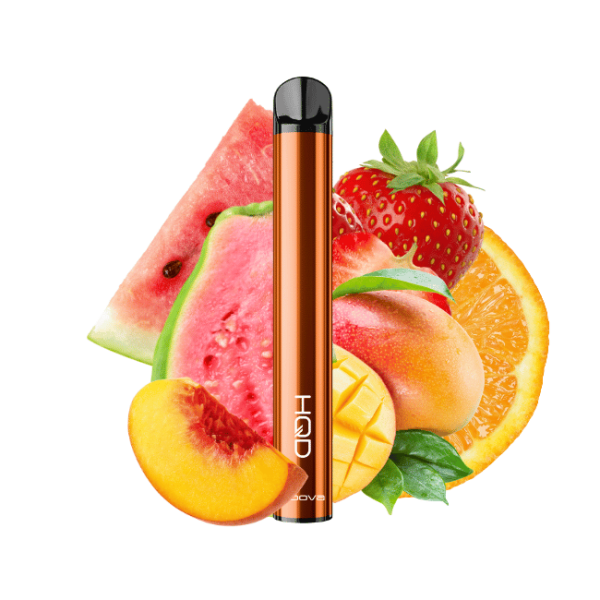 HQD HOOVA 600 - Mixed Fruit - Einweg E-Shisha - ohne Nikotin