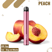 HQD HOOVA 600 - Peach - Einweg E-Shisha - ohne Nikotin