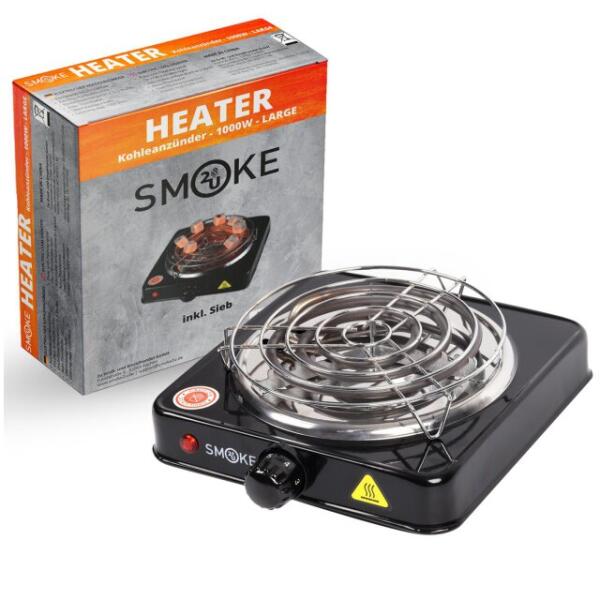 Smoke 2u Heater - 1000W Kohleanzünder