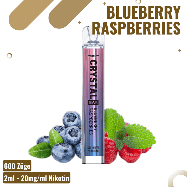 SKE Crystal Bar - Blueberry Raspberries
