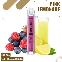 SKE Crystal Vape 600 - Pink Lemonade - Einweg E-Zigarette...