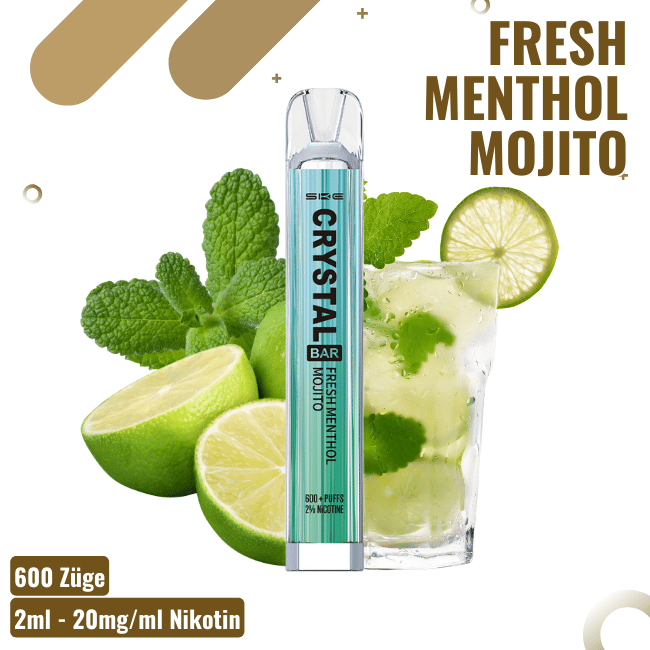 SKE Crystal Bar - Fresh Menthol Mojito