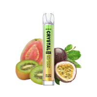 SKE Crystal Vape 600 - Kiwi Passion Fruit Guava - Einweg...