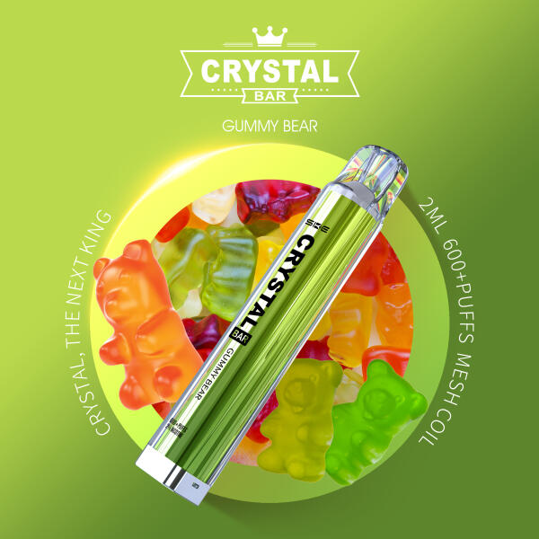SKE Crystal Vape 600 - Gummy Bear - Einweg E-Zigarette - 2% Nikotin