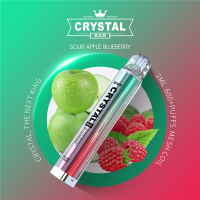 SKE Crystal Vape 600 - Sour Apple Blueberry - Einweg Vape...