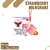 La Fume Cuatro - Strawberry Milkshake - Einweg E-Shisha -...