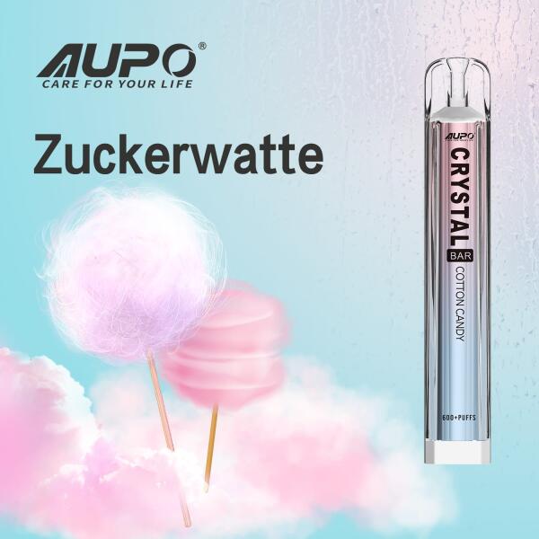 Aupo Crystal Vape - Cotton Candy - Einweg E-Zigarette