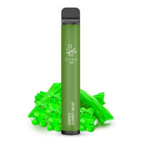 Elf Bar 600 - Green Gummy Bear - Einweg E-Shisha - mit Nikotin - bis zu 600 Z&uuml;ge