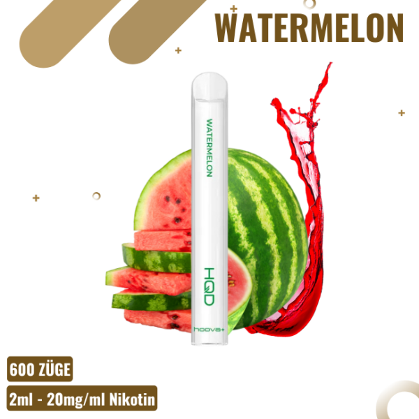 HQD Hoova 600 Plus - Watermelon - Einweg E-Zigarette