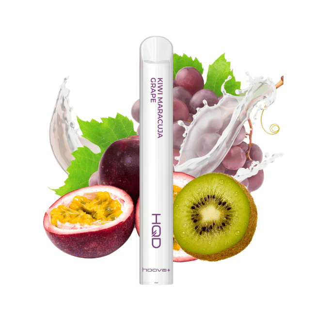 HQD Hoova 600 Plus - Kiwi Maracuja Grape - Einweg E-Zigarette