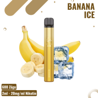 Elf Bar 600 V2 - Banana Ice - E-Zigarette - Mesh Coil