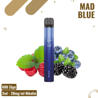 Elf Bar 600 V2 - Mad Blue - E-Zigarette - Mesh Coil