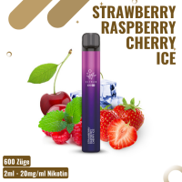 Elf Bar 600 V2 - Strawberry Raspberry Cherry Ice -...