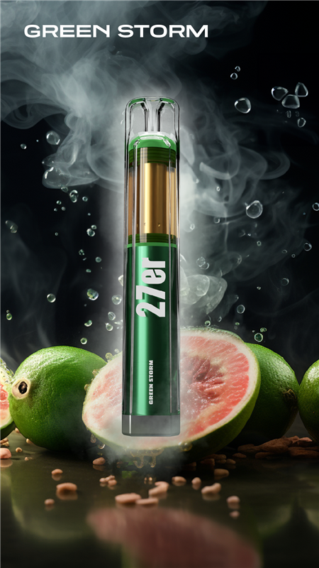 27er Vape 800 - Green Storm - Einweg E-Shisha