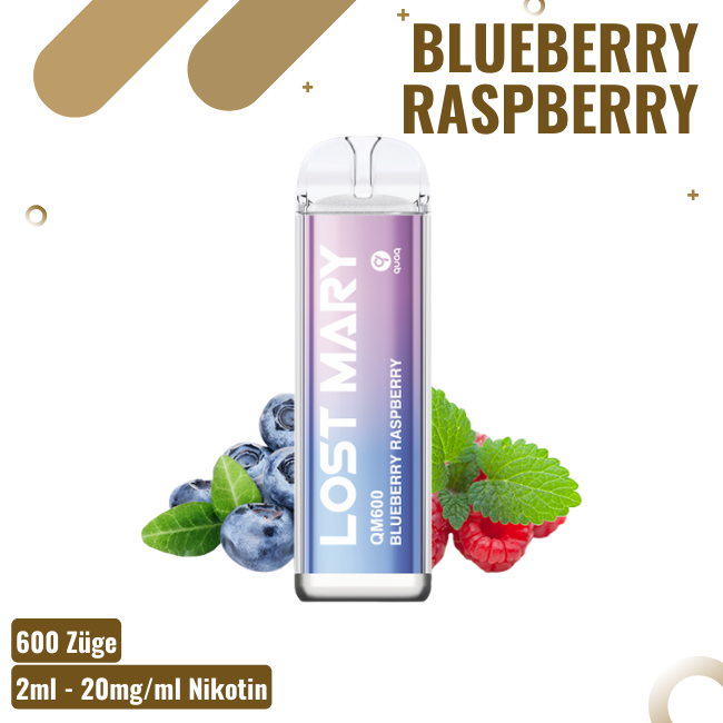 Lost Mary QM600 - Blueberry Raspberry