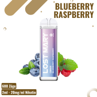 Lost Mary QM600 - Blueberry Raspberry - Einweg Vape - 600...