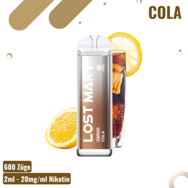 Lost Mary QM600 - Cola - Einweg Vape