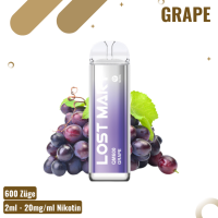 Lost Mary QM600 - Grape - Einweg Vape