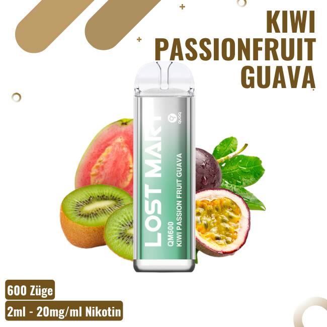 Elf Bar Lost Mary QM600 - Kiwi Passion Fruit Guava