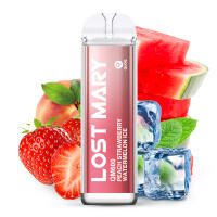 Lost Mary QM600 - Peach Strawberry Watermelon Ice - Einweg E-Zigarette - 600 Z&uuml;ge